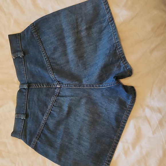 Vintage High Rise Denim Shorts - Picture 2 of 2